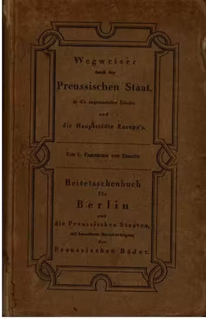 خرید و دانلود نسخه کامل کتاب Reise-Taschenbuch für Berlin, alle Preußischen Staaten und die benachbarten Länder