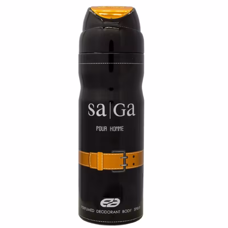 اسپری خوشبو کننده بدن مردانه امپر مدل Saga حجم 200 میلی لیتر