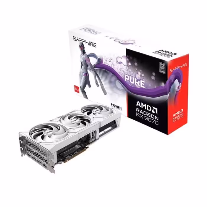 قیمت کارت گرافیک مدل Sapphire PURE AMD Radeon RX 9070 OC Edition 16GB