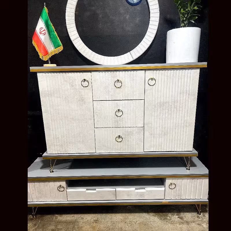 آینه کنسول 3 کشو (ارسال پسکرایه )