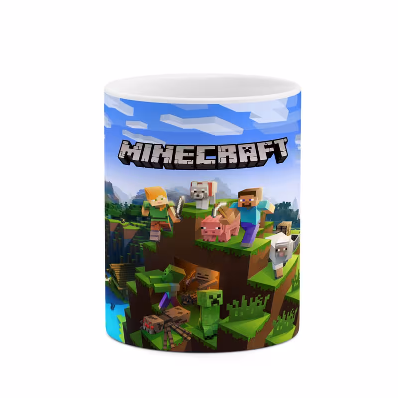 ماگ چیتوکالا طرح ماینکرافت minecraft مدل mgh41607