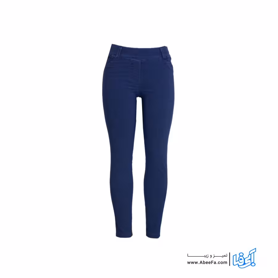 شلوار جین زنانه مدل RZ-GH12065-TLI-ABI-BS رنگ آبی سایز بزرگ
