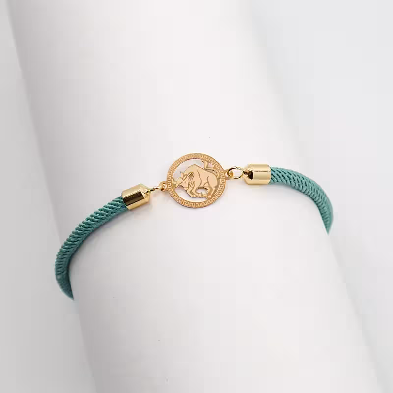 دستبند بافت طرح ماه تولد اردیبهشت