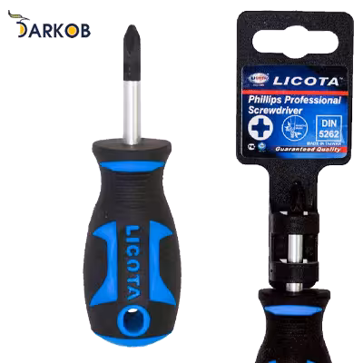 پیچ گوشتی مشتی چهار سو لیکوتا مدل ASD-520382-HT