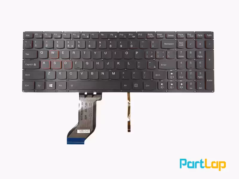 کیبورد لپ تاپ لنوو IdeaPad Y700-15 - Y700-17