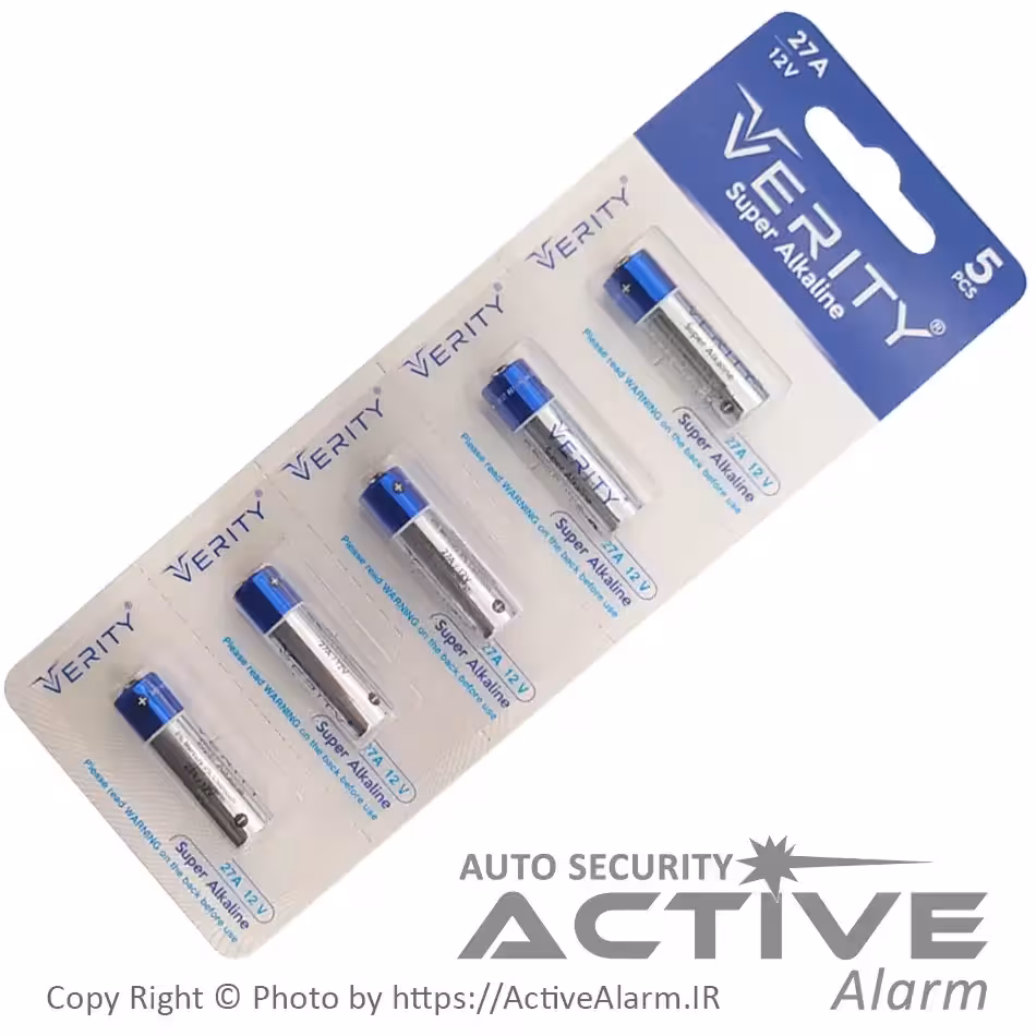 قیمت باطری نیم قلمی وریتی مدل 27A سوپر آلکالین 12 ولت