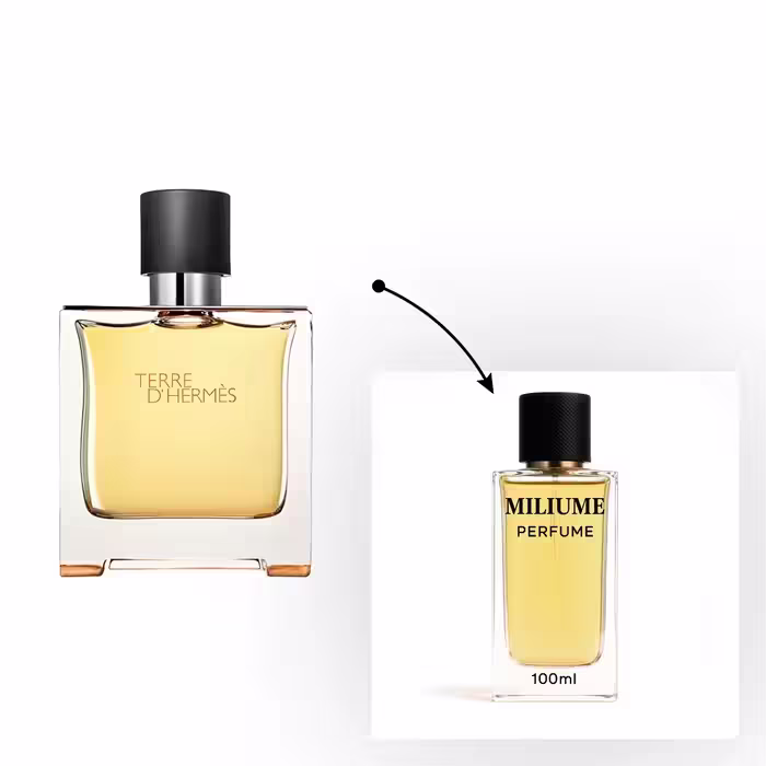 اسانس عطر Hermes Terre d’Hermes برند gemini - کد 2183 - هرمس تق هرمس 100ML - میلیوم پرفیوم