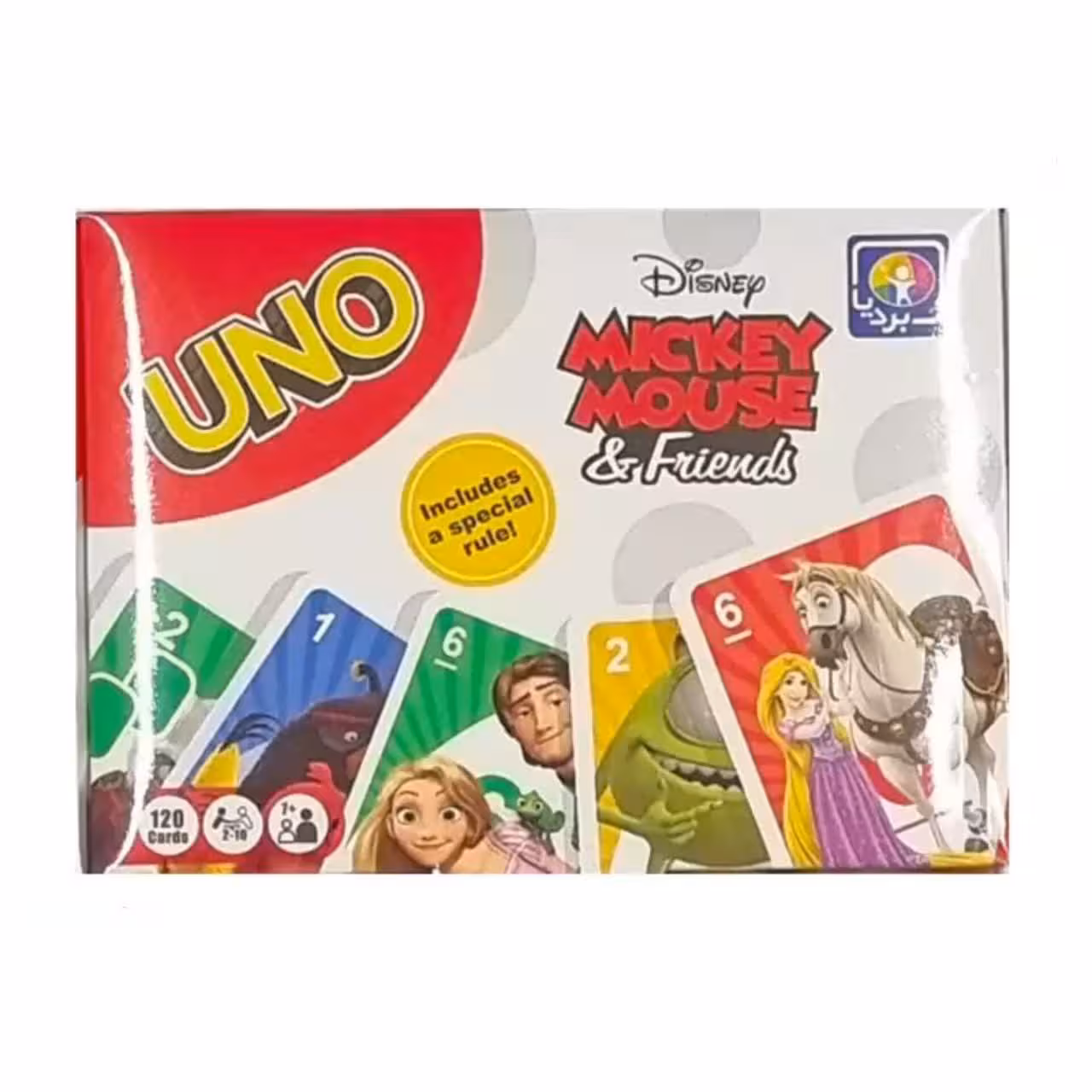 ☆بازی اونو دیزنی 120 کارتی DISNEY کد 4009 بردیا (نو، قسطی، با تخفیف)