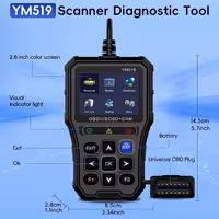 دیاگ خودرو ایرانی و خارجی، پاک کردن خطا اسکنر کد خودرو مدل YM519