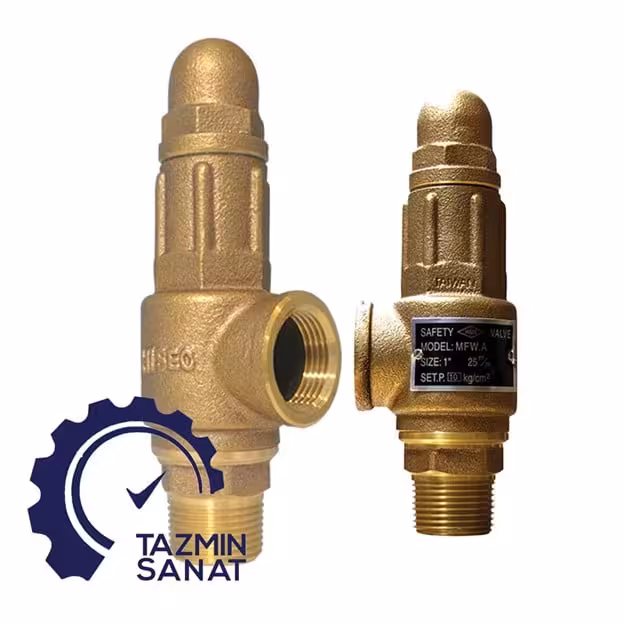 شیر اطمینان هایسک سایز 1/4 1 اینچ ساده