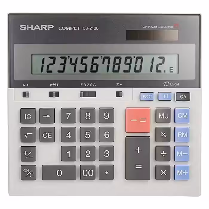 ماشین حساب شارپ مدل 2130 - SHARP CS-2130