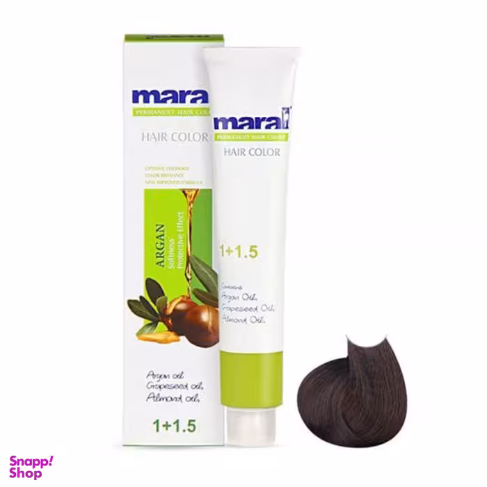 رنگ مو مارال (Maral) شماره 500 رنگ قهوه ای روشن اسکترا حجم 100 میلیلیتر
