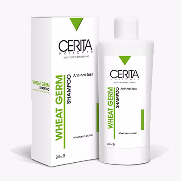 شامپو جوانه گندم تقویت کننده و ضد ریزش سریتا