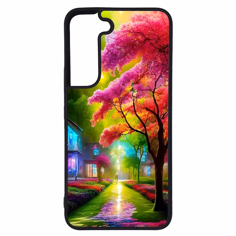 کاور طرح منظره کد G-039 مناسب برای گوشی موبایل سامسونگ Galaxy S22 | دیجی قاب دونی