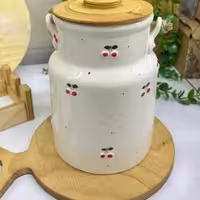 بانکه روغن بزرگ دسته دار البالو