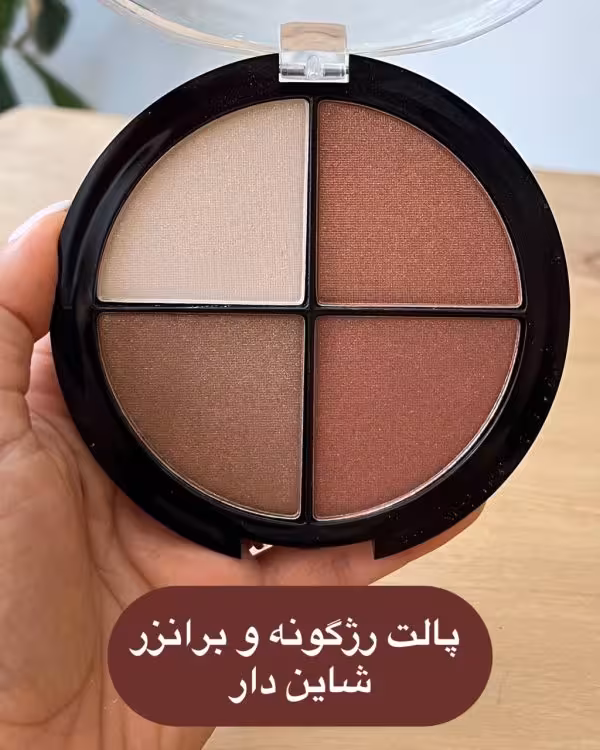 پالت برانزر و رژگونه تکنیک