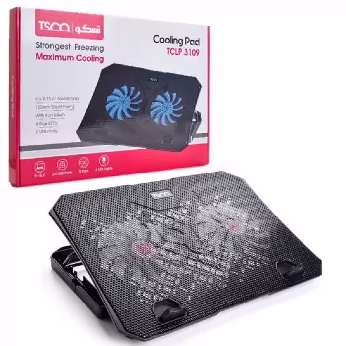 پایه خنک کننده لپ تاپ تسکو مدل  TCLP 3109  --   کول پد   TCLP3109    TSCO