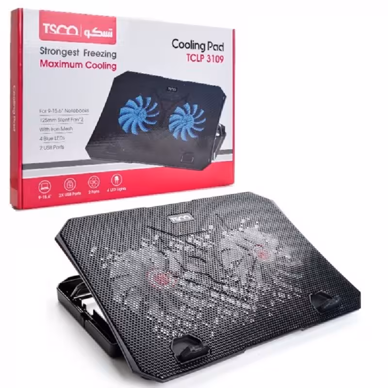 پایه خنک کننده لپ تاپ تسکو مدل  TCLP 3109  --   کول پد   TCLP3109    TSCO