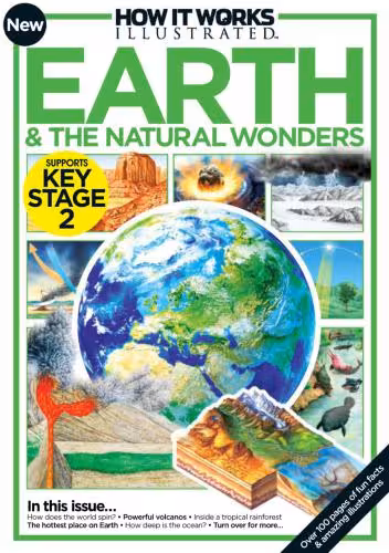 خرید و دانلود نسخه کامل کتاب How it works illustrated. Earth &amp; the natural wonders