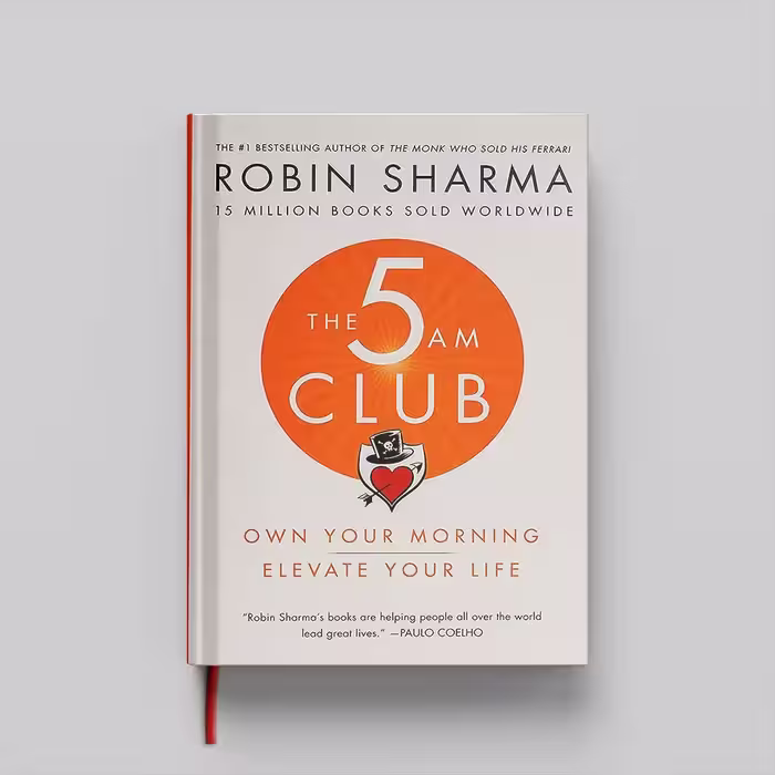 کتاب The 5 AM Club جلد سخت (HARDCOVER)