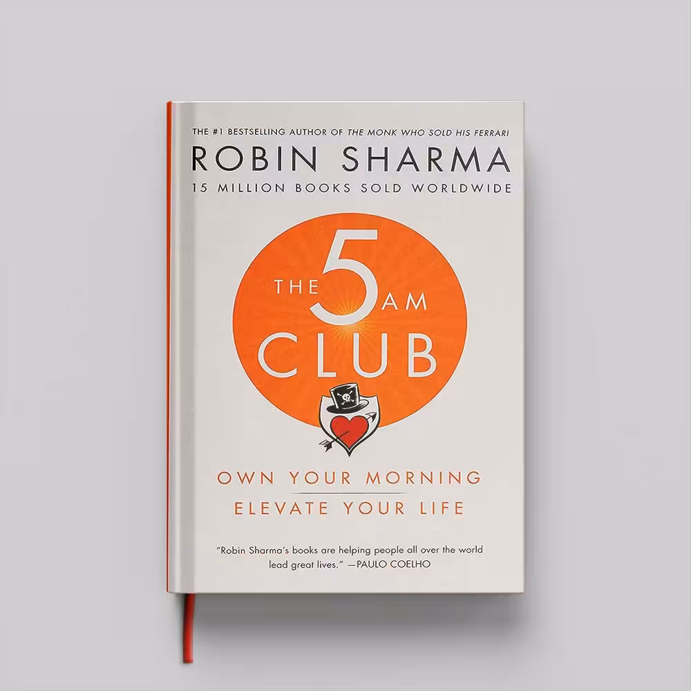 کتاب The 5 AM Club جلد سخت (HARDCOVER)