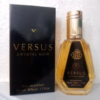 عطر ادکلن ورساچه مشکی رایحه عطر ورساچه کریستال نویر 50 میل فرگرانس