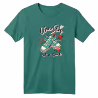 تی شرت آستین کوتاه بچگانه مدل کتونی کد 2 رنگ سبز سدری