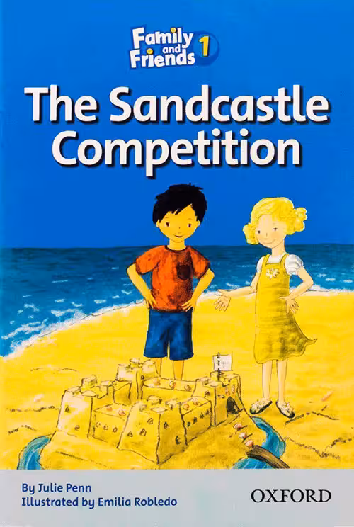 فمیلی اند فرندز ریدرز 1 | کتاب داستان انگلیسی Family and Friends Readers 1: The Sandcastle Competition