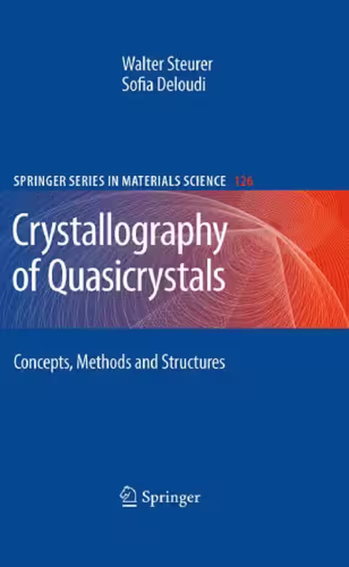 خرید و دانلود نسخه کامل کتاب Crystallography of Quasicrystals: Concepts, Methods and Structures