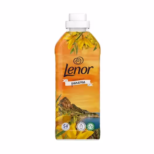 نرم کننده فابریک ایتالیایی لنور Lenor Fabric Panarea با رایحه دریایی 54 بار شستشو 1134 میل