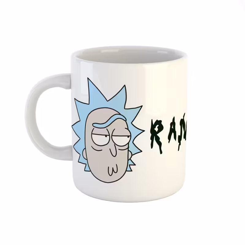 خرید ماگ-لیوان  اسم رامین  rick and morty کد 993