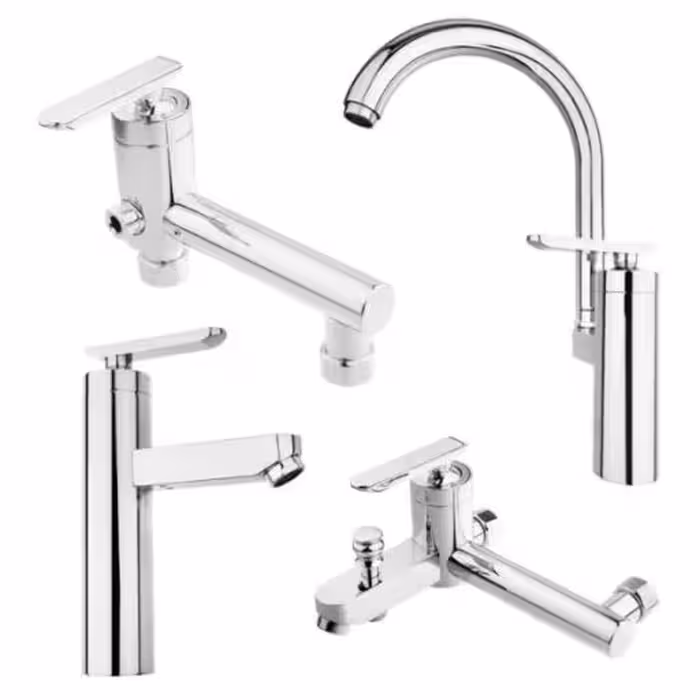 ست شیرالات شیبه مدل روژان کروم (ارسال رایگان)