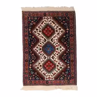 فرش دستباف یک و نیم متری مدل یلمه کد 4030374