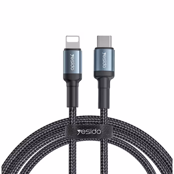 کابل Type-C به لایتنینگ یسیدو YESIDO CA77 طول 2 متر توان 20 وات