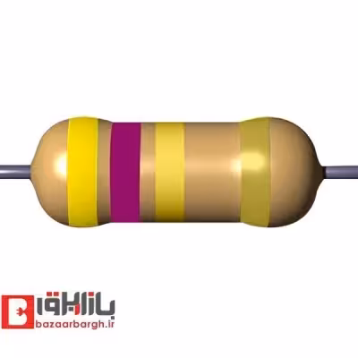 مقاومت 4.7 اهم 1/8 وات 5 درصد