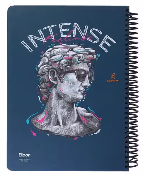 الیپون 100 برگ رحیلی سیمی فانتزی (کد 245) - کتابفروشی کوچه کتاب