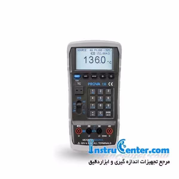 کالیبراتور ترمومتر،ترموکوپل RTD TC مدل PROVA 136 ساخت PROVA