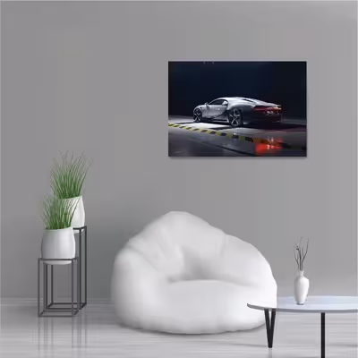 تابلو شاسی طرح ماشین بوگاتی چیرون - Bugatti Chiron Super Sport مدل  NV0641