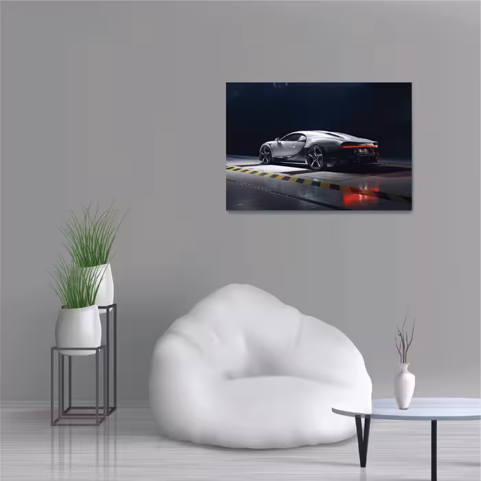 تابلو شاسی طرح ماشین بوگاتی چیرون - Bugatti Chiron Super Sport مدل  NV0641