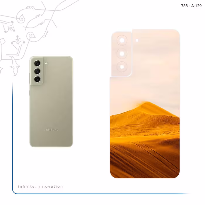 برچسب پوششی ماهوت مدل Sahara Desert مناسب برای گوشی موبایل سامسونگ Galaxy S21 FE 5G