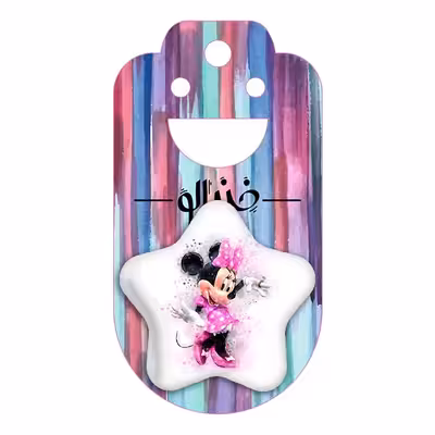 پیکسل خندالو طرح میکی موس مدل ستاره ای کد 2421