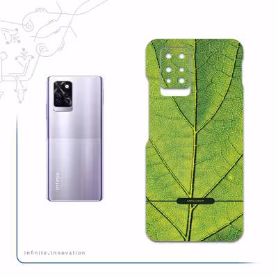 برچسب پوششی ماهوت مدل Leaf-Texture مناسب برای گوشی موبایل اینفینیکس Note 10 Pro