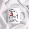 ماگ حس آمیزی طرح چیپس میخوری مدل برزو