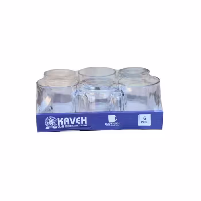 نیم لیوان کاوه مدل LP880 مجموعه 6 عددی