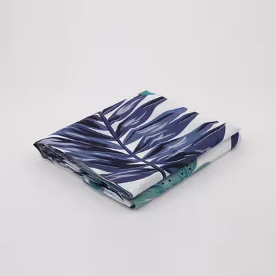 ملحفه آرین مدل روانداز طرح هاوایی یک نفره سایز 140x240 سانتی متر