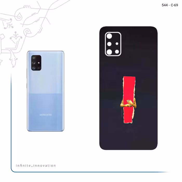 برچسب پوششی ماهوت مدل Collage of Embrace مناسب برای گوشی موبایل سامسونگ Galaxy A71 5G