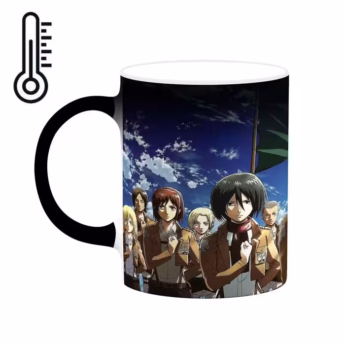 ماگ حرارتی کاکتی طرح انیمه مدل mgh21297