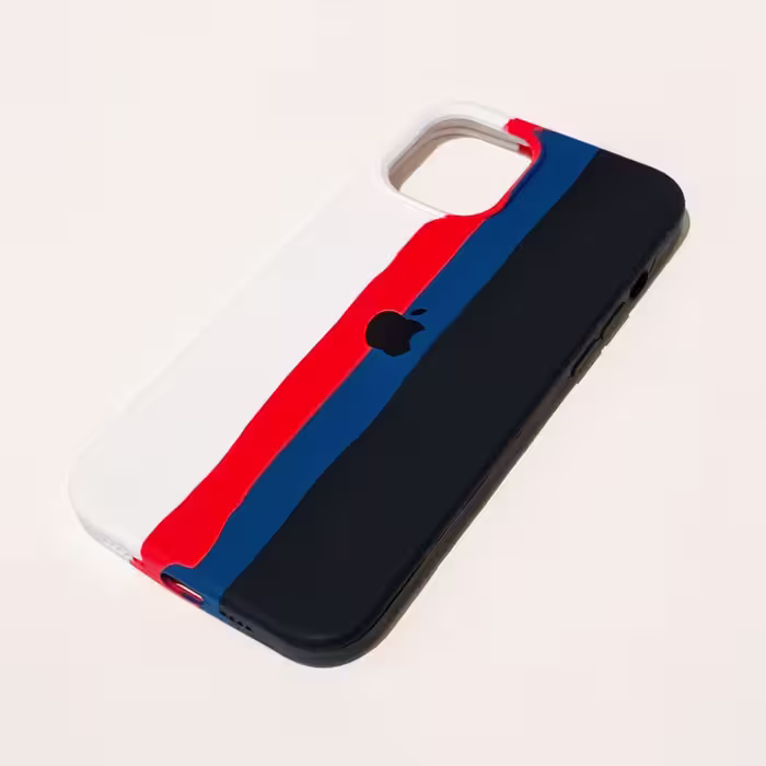 کاور مدل رنگین کمان مناسب برای گوشی موبایل اپل Iphone 12 | 12 Pro