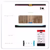 برچسب پوششی ماهوت مدل Light Walnut Wood مناسب برای تبلت اپل iPad Pro 11 2018 A1980