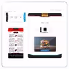 برچسب پوششی ماهوت مدل Hamburger مناسب برای تبلت سامسونگ Galaxy Tab 3 8.0 2013 T315